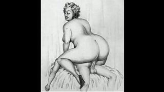 vintage erotic art