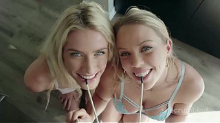 sheCRUMBLED Cookie And Dakota Lyn Naughty Threesome