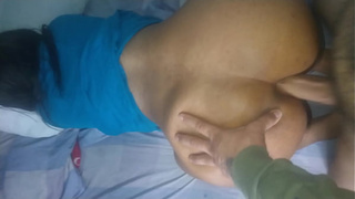 Big ass Mexican really knows how to fuck in the ass and doggy style