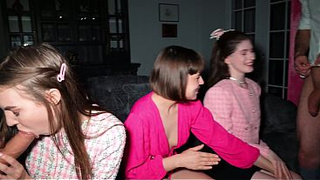 Sex dolls. Barbie orgy. (Part 1)