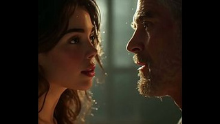 18 year old teen girl fucked by 60 year old man in His car Female moaning real sex Ai generated voice over