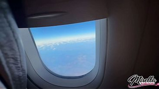 NO ONE ON THE PLANE EXPECTED THIS EXCITEMENT AT HIGH ELEVATION