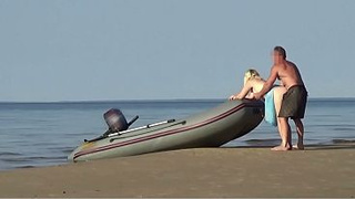 Lady Tourist and Boatman 2