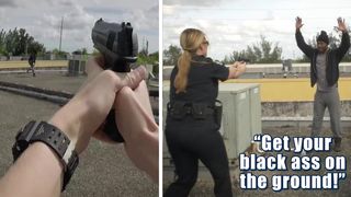 BLACKPATROL - Black Thief Fucks Up, Gets Caught And Pays The Price!