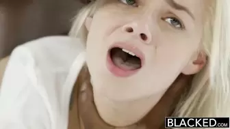 BLACKED Elsa Jean Takes Her Very First BIG BLACK COCK