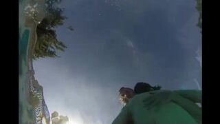 Brenda Cullison fucking and gaping in pool